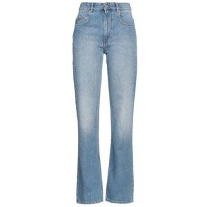 ISABEL MARANT ETOILE BELVIRA BOOTCUT JEANS LIGHT BLUE SIZE 34
